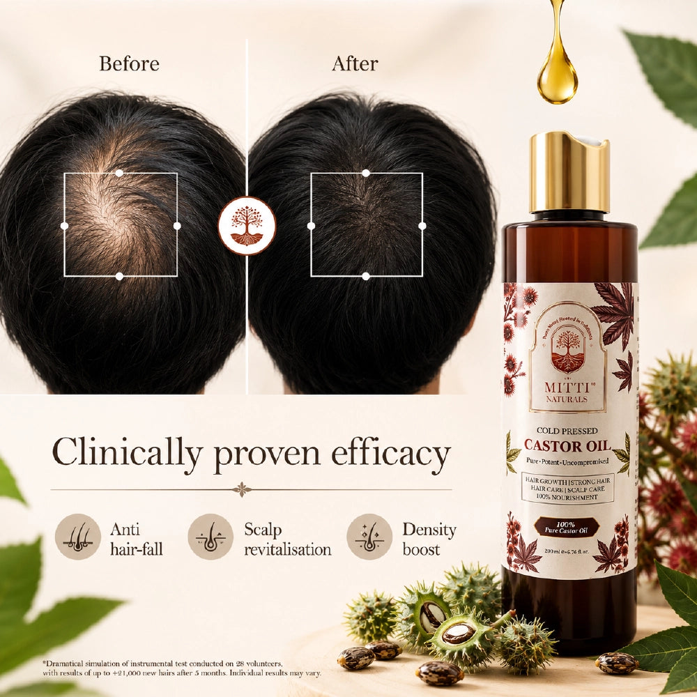 Cold Pressed Castor Oil – 200ml