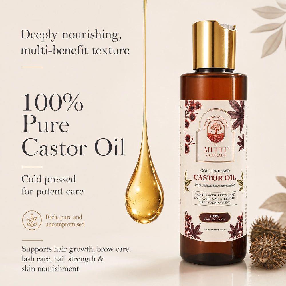 Cold Pressed Castor Oil – 200ml