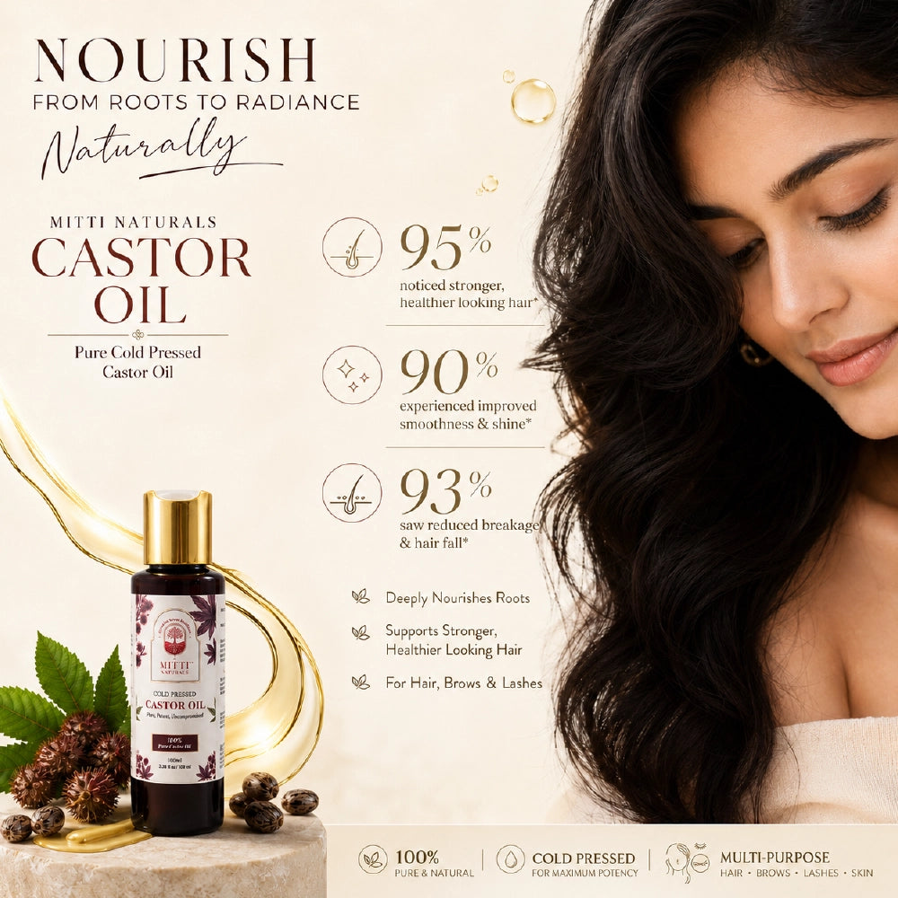 Cold Pressed Castor Oil – 100ml