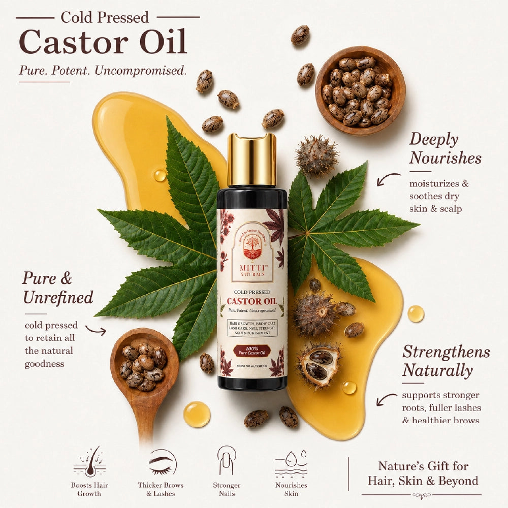 Cold Pressed Castor Oil – 100ml